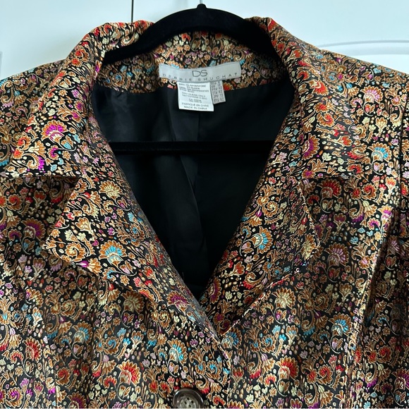 Vintage embroidered trench - Picture 3 of 11